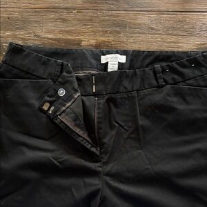 Liz Claiborne Black Tailored Dress Pants